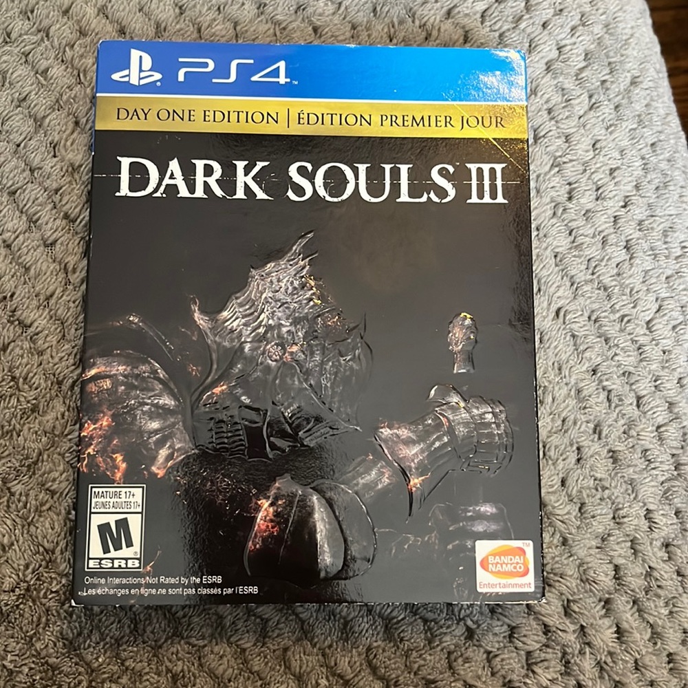 Dark Soul III PS4 - day one edition